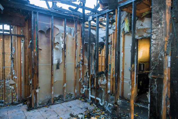 Professional Fire Damage Removal technician working in Maxwell, CA